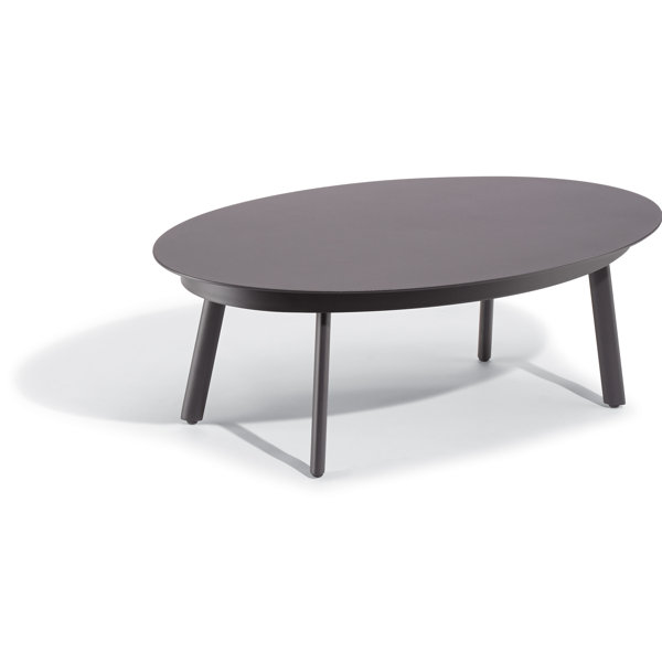 Oxford Garden Eiland Outdoor Oval Coffee Table | Perigold